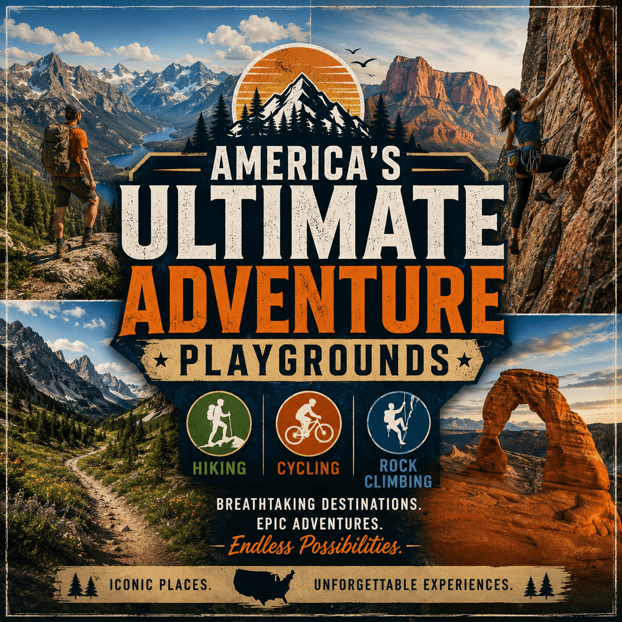 America's Ultimate Adventure Playgrounds guide – hiking, biking and climbing at Zion, Moab and Yosemite