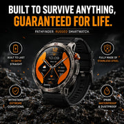 Horonix Pathfinder Ultra Smartwatch built-in LED flashlight feature